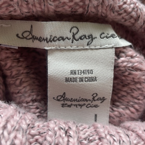 American Rag cold shoulder turtleneck sweater - Picture 5 of 6